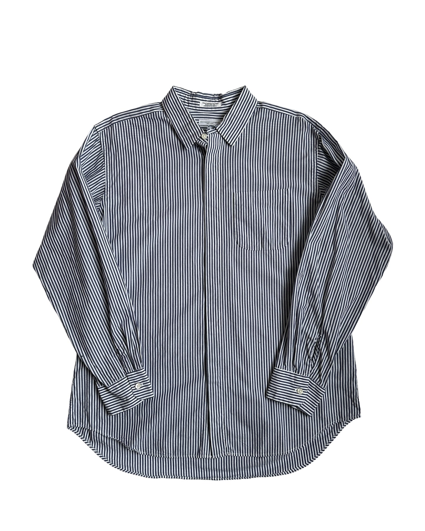 Engineered Garments Striped Button Up Shirt