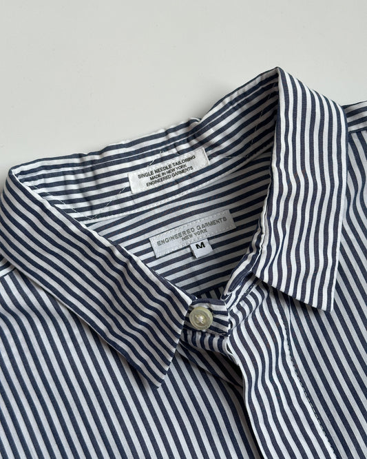 Engineered Garments Striped Button Up Shirt