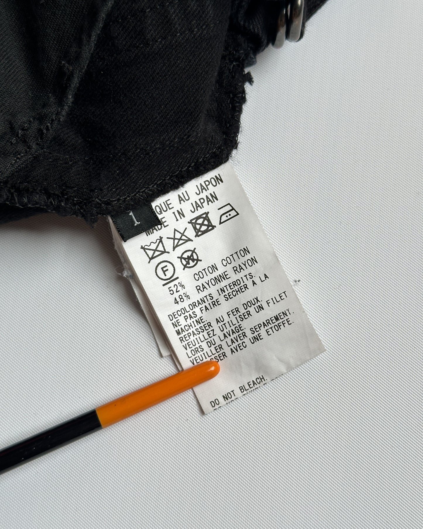 Yohji Yamamoto Belted Pants