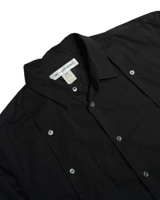Comme des Garcons SHIRT Asymmetrical Button Up Shirt