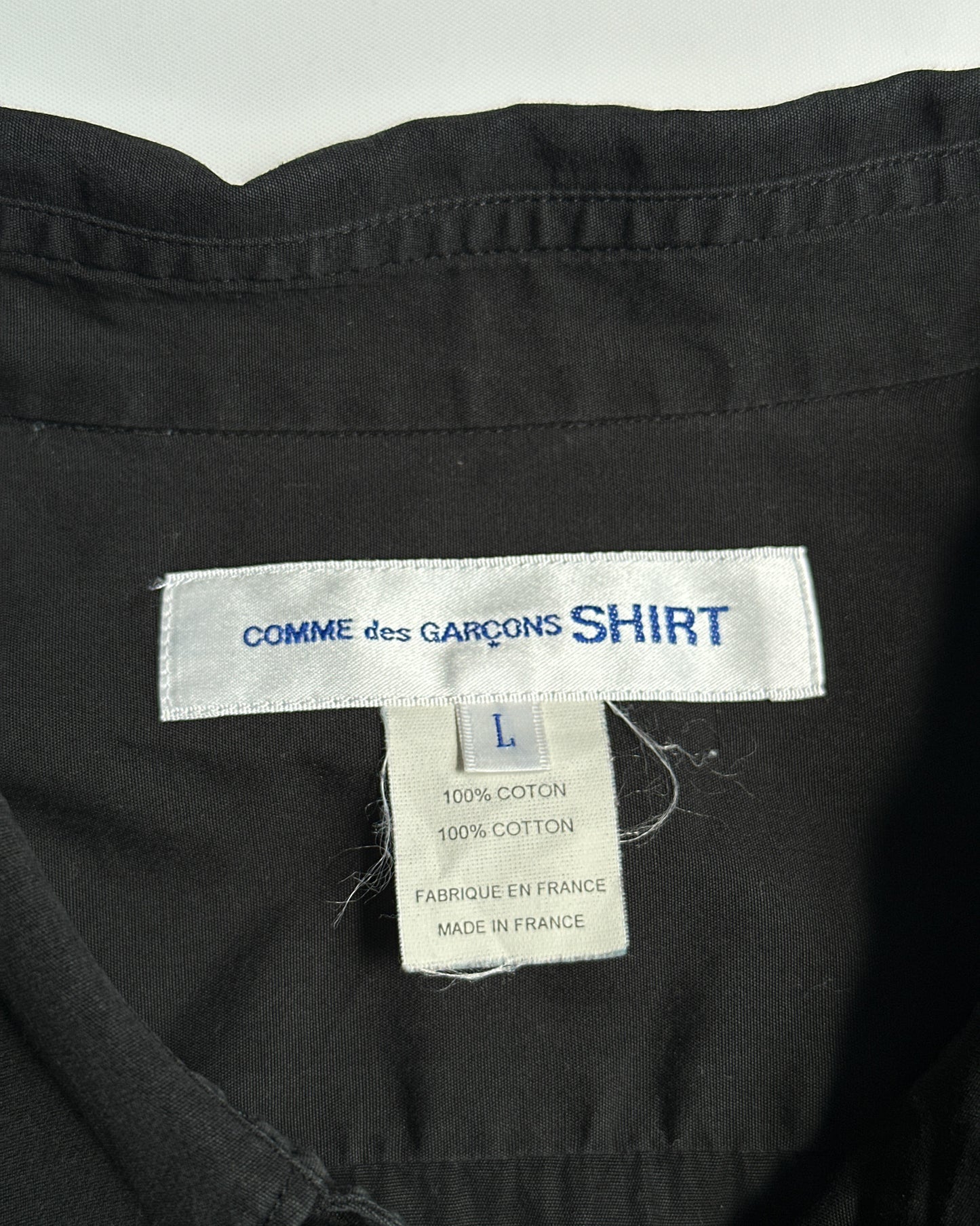 Comme des Garcons SHIRT Asymmetrical Button Up Shirt