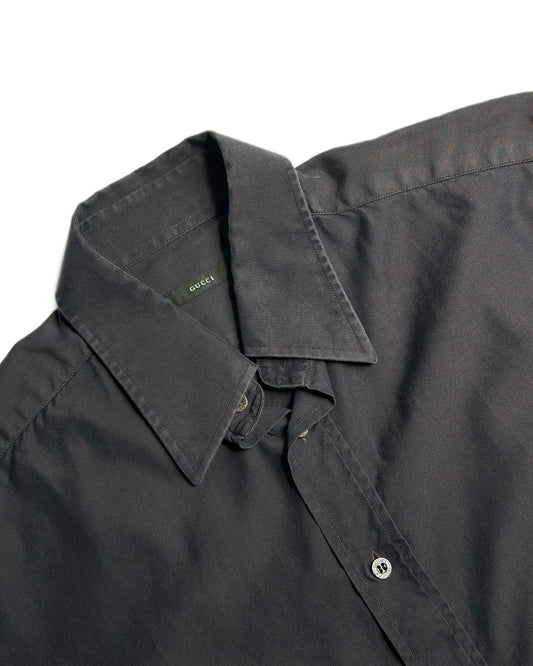 Gucci by Tom Ford Iridescent Button Up Shirt