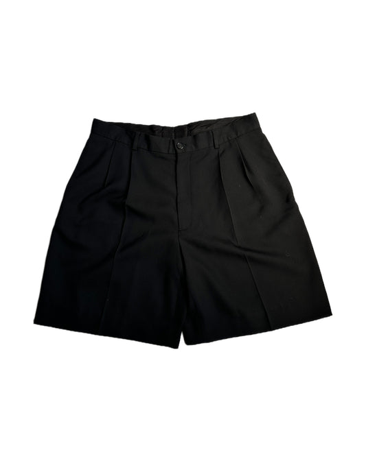 Acne Studios Pleated Wide Wool Shorts