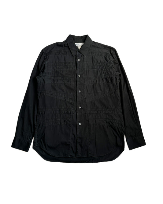 Comme des Garcons SHIRT Abstract Paneled Button Up Shirt