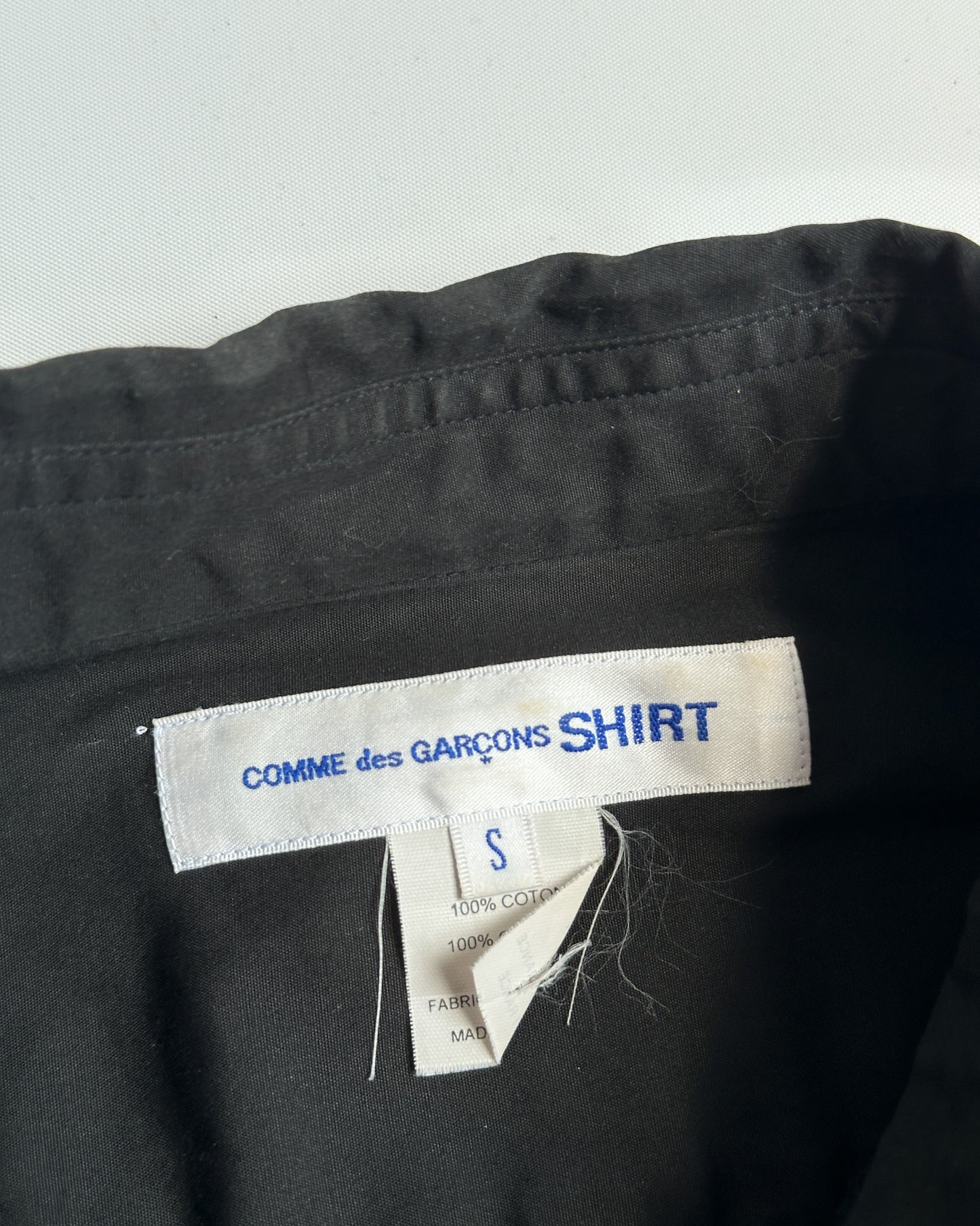 Comme des Garcons SHIRT Abstract Paneled Button Up Shirt