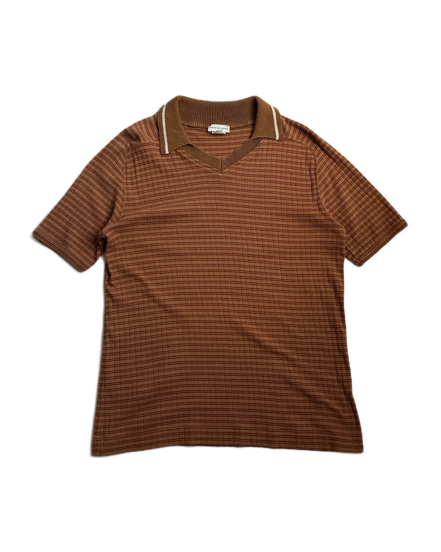 Vintage Dries Van Noten Striped Polo