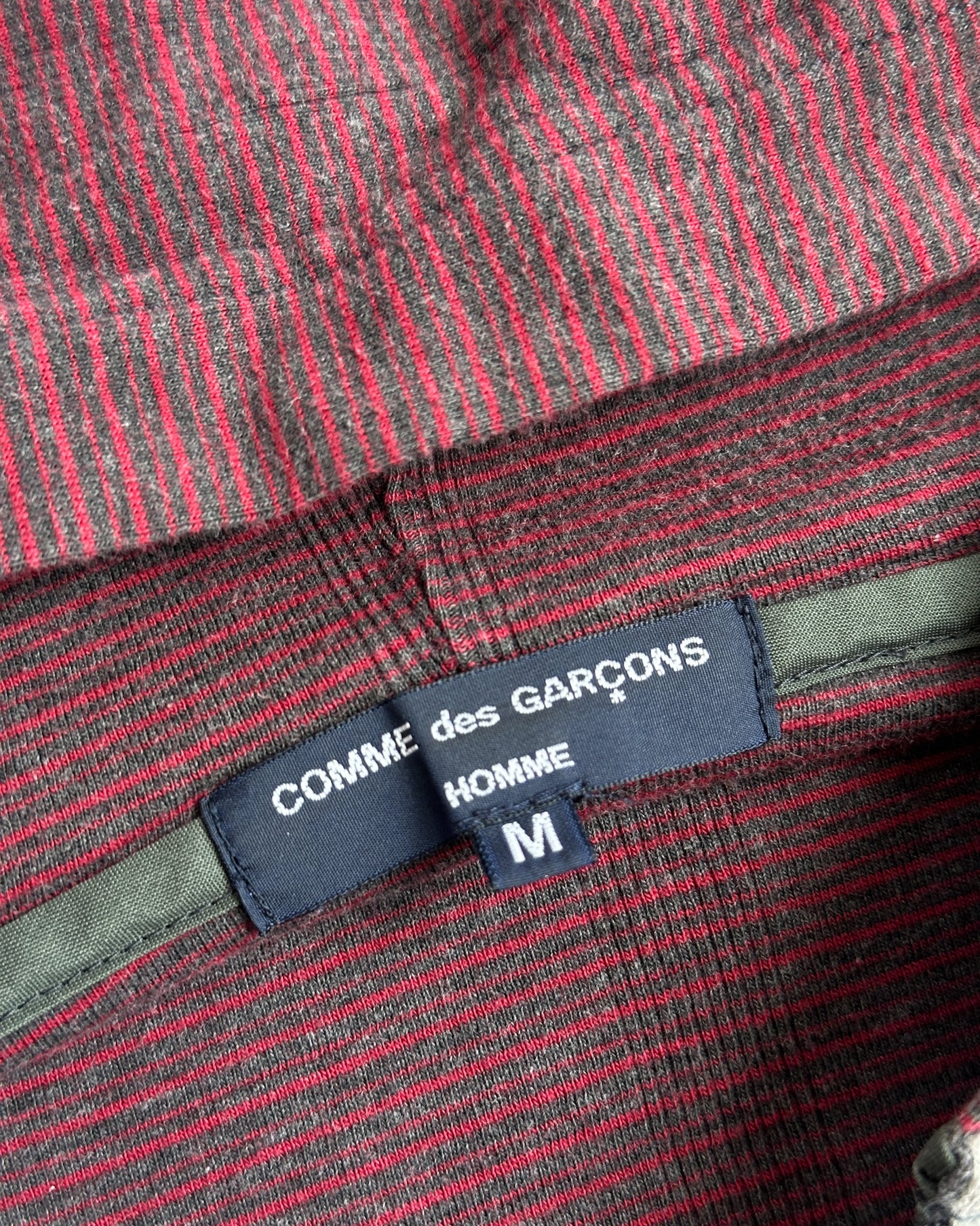 Comme des Garcons Homme 2010 Patchwork Zip Hoodie