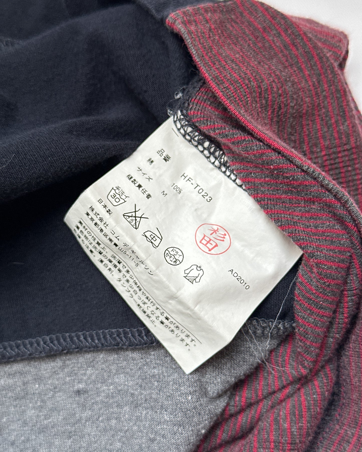 Comme des Garcons Homme 2010 Patchwork Zip Hoodie