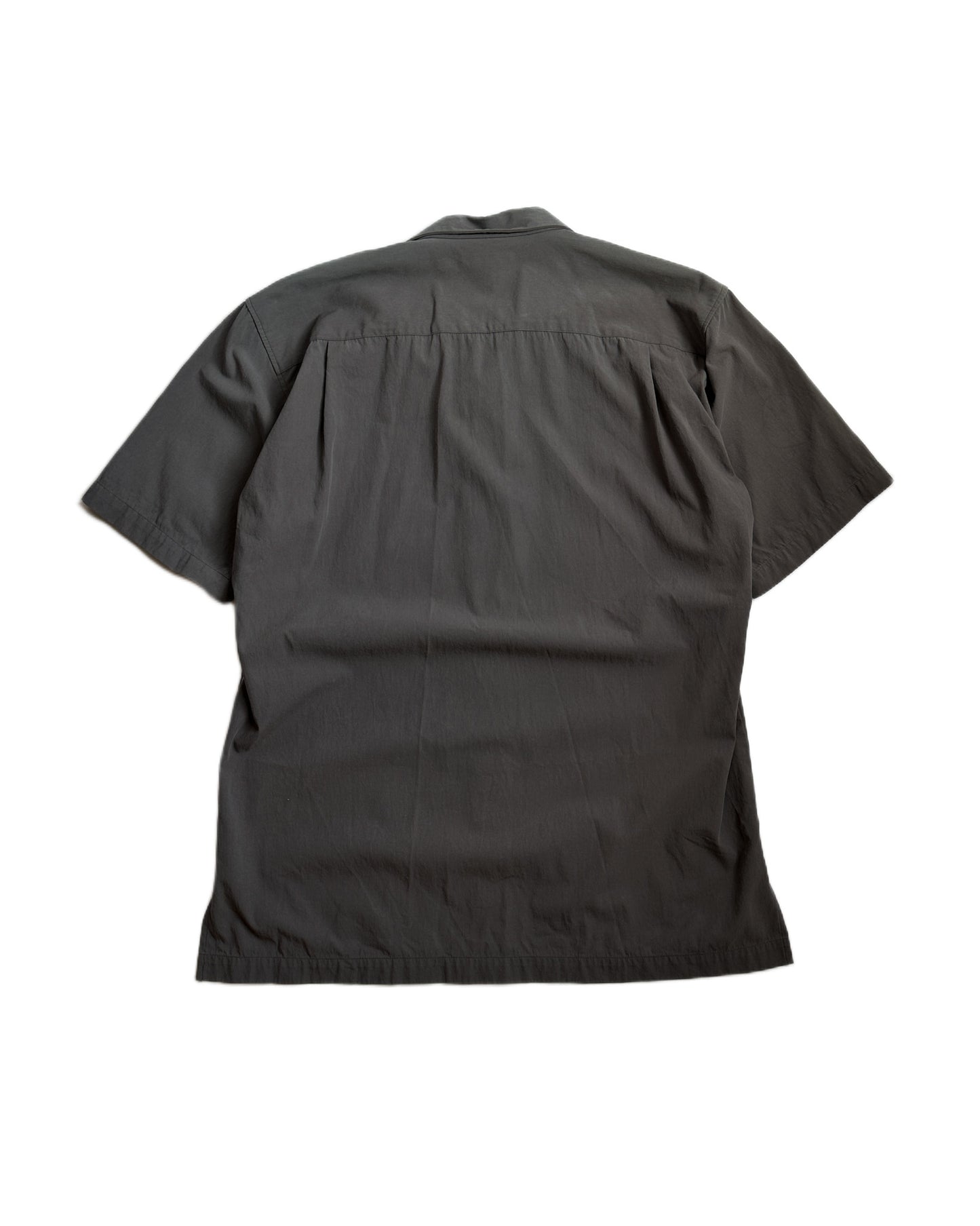 Issey Miyake Abstract Textured Short Sleeve Button Up Shirt