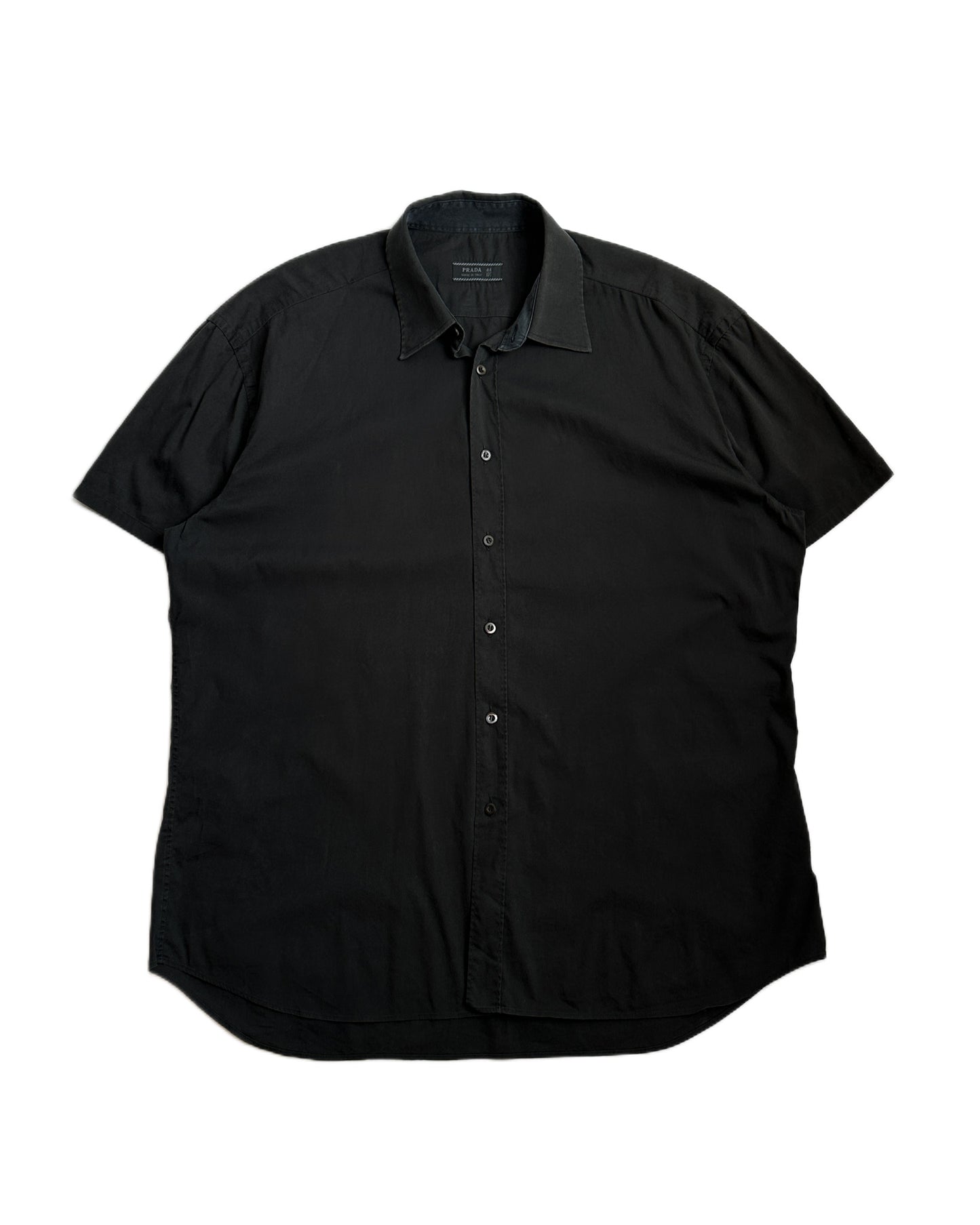 Prada Short Sleeve Button Up Shirt