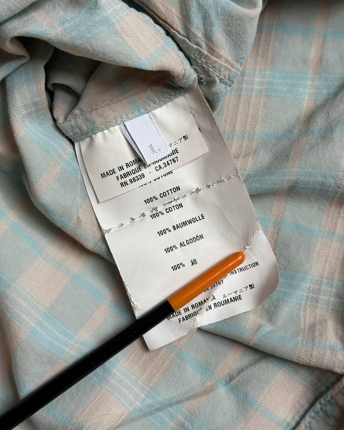 Prada Sport Western Short Sleeve Button Up Shirt