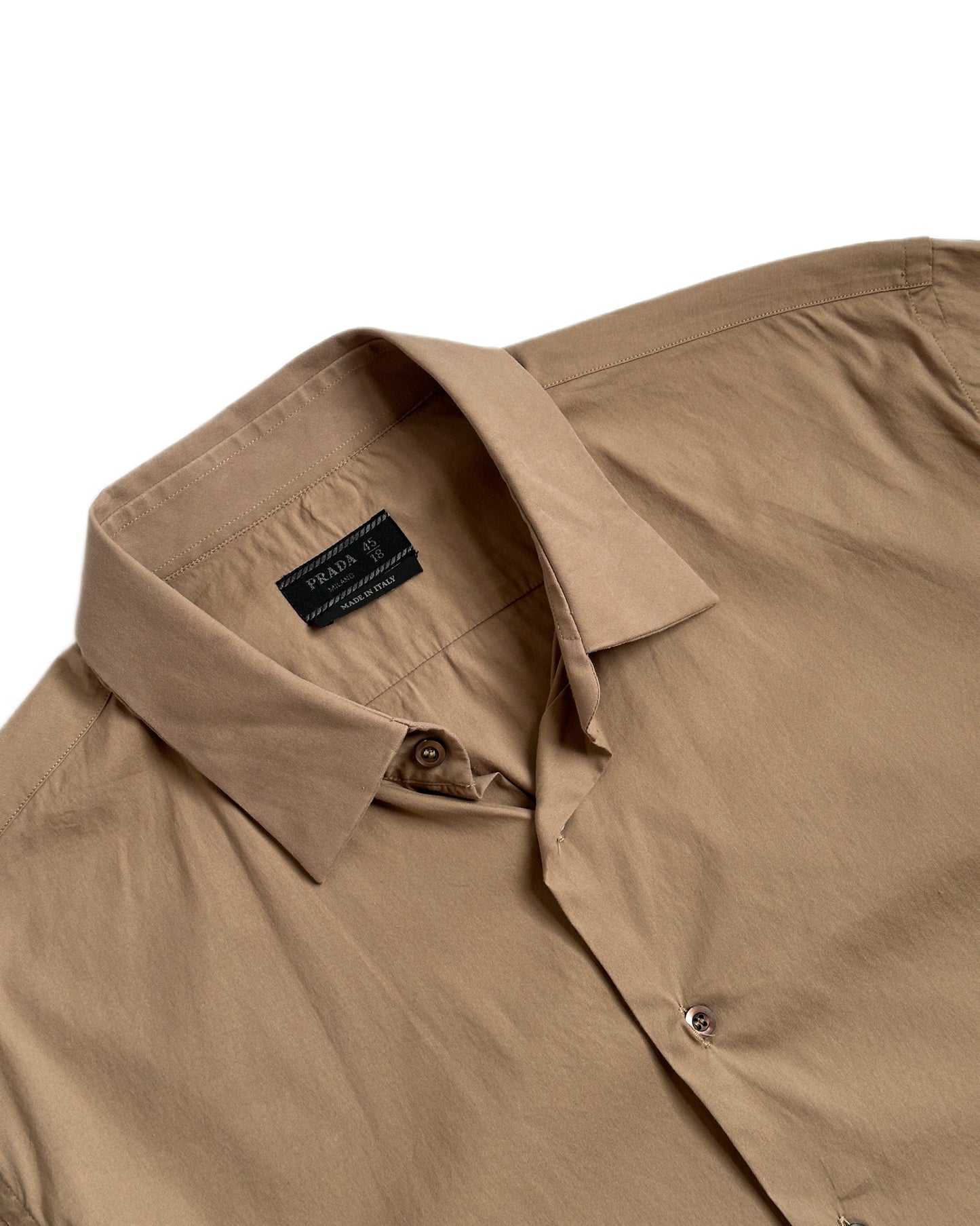 Prada Short Sleeve Button Up Shirt