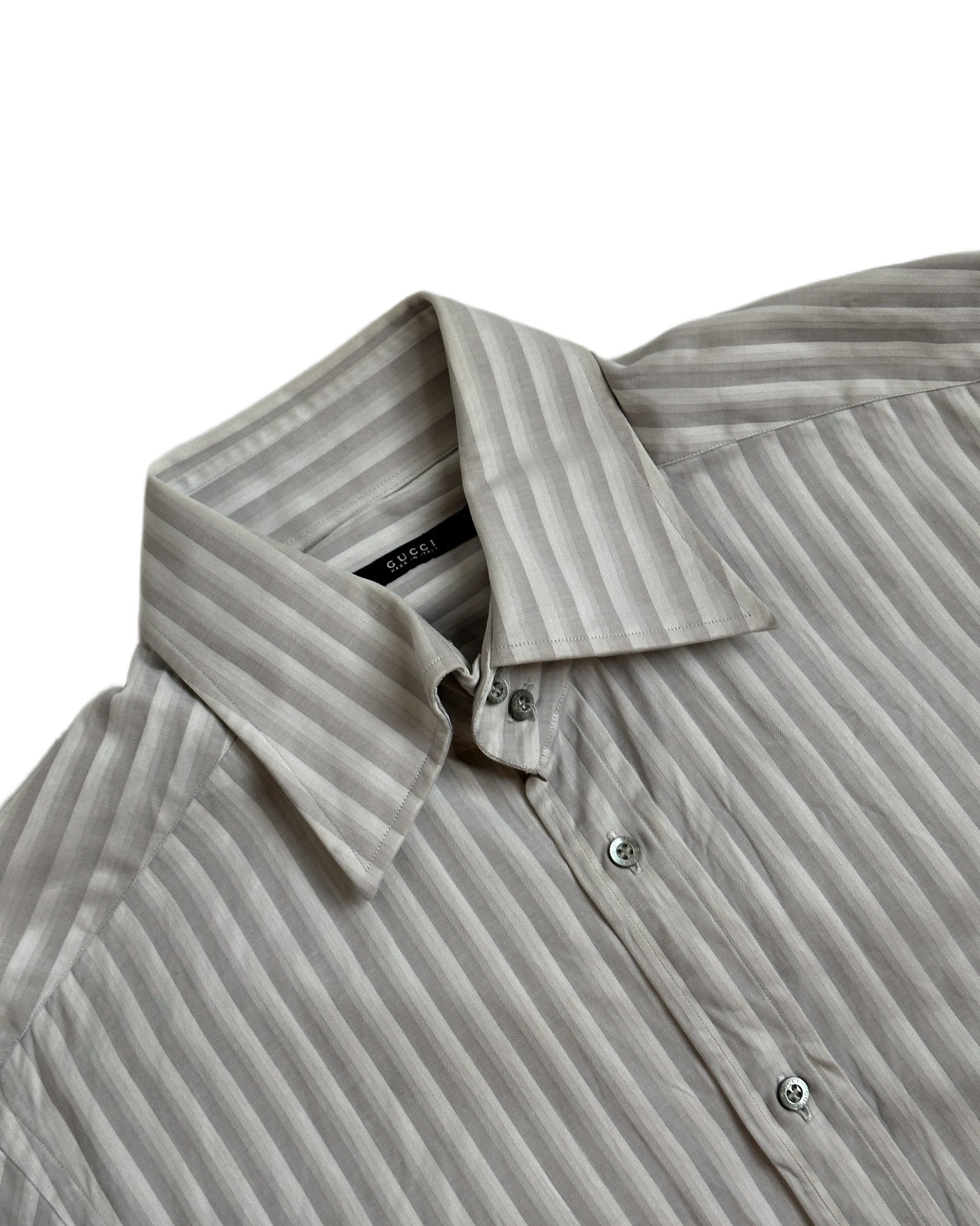 Gucci by Tom Ford Striped Button Up Shirt