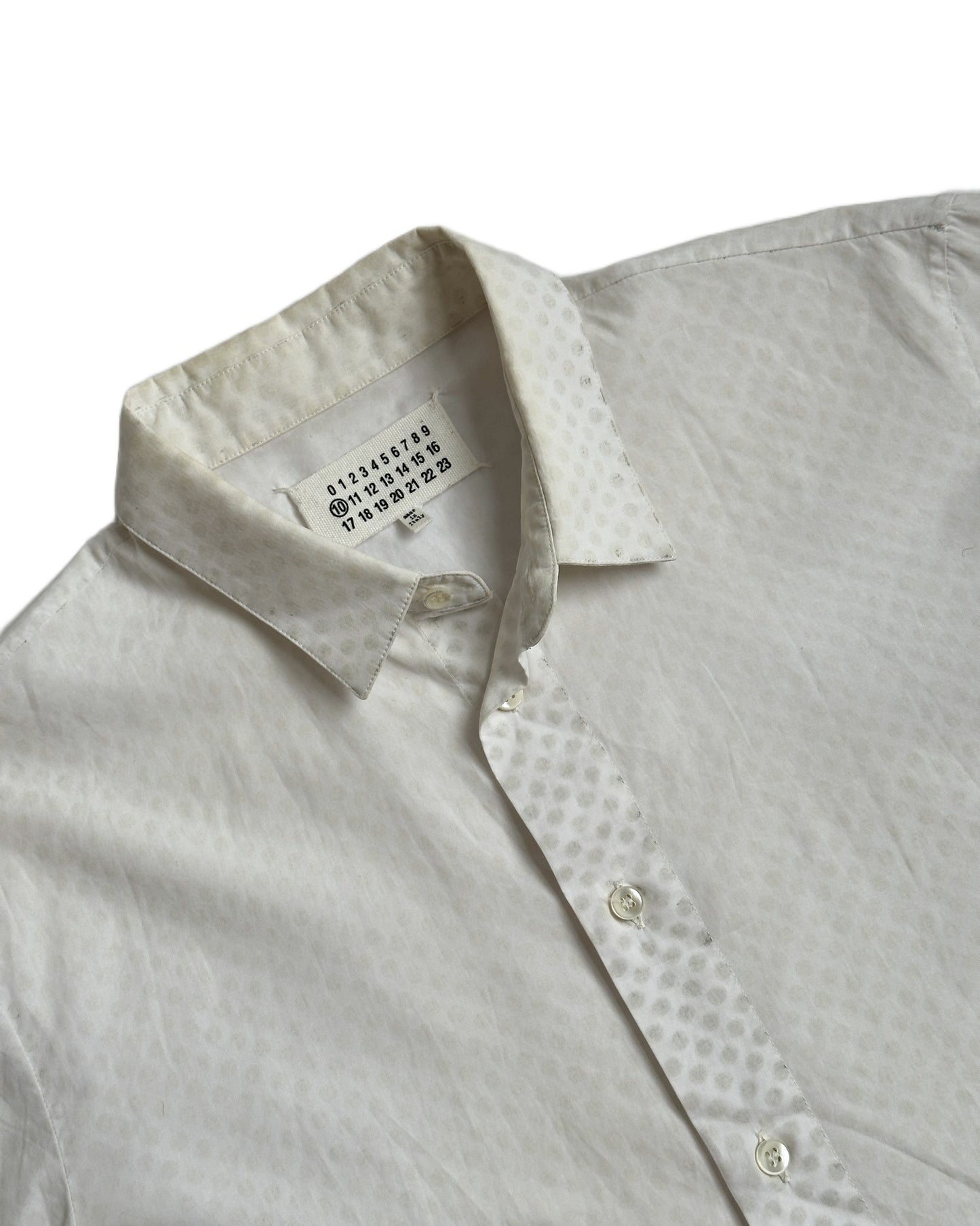 Maison Margiela Dot Button Up Shirt