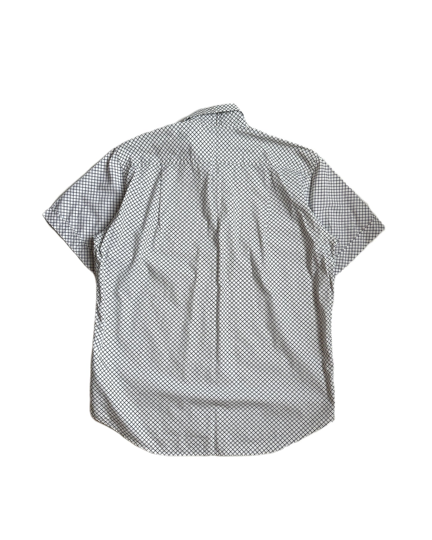 Katharine Hamnett Check Short Sleeve Button Up Shirt