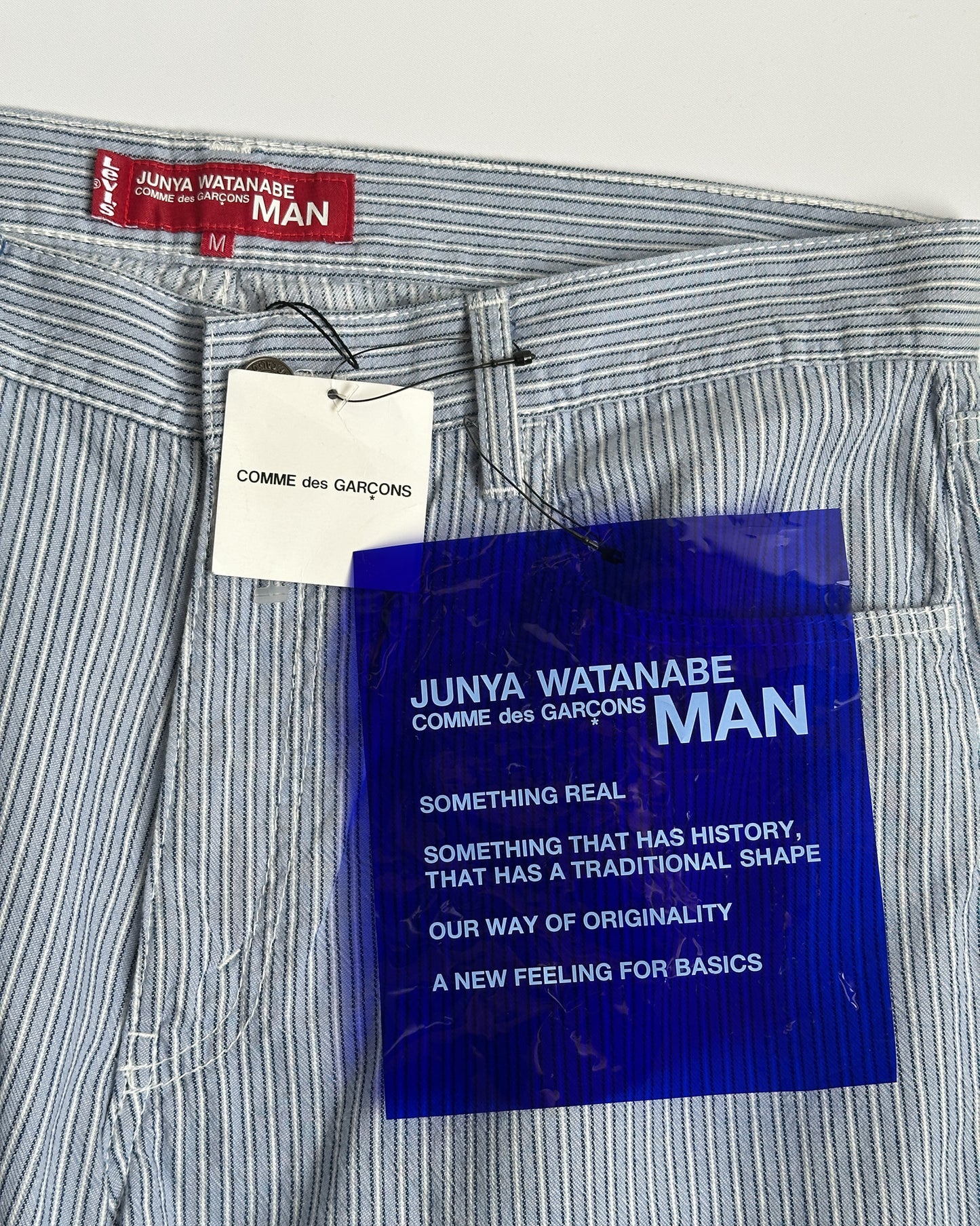 Junya Watanabe AD 2005 Wide Pinstriped Pants