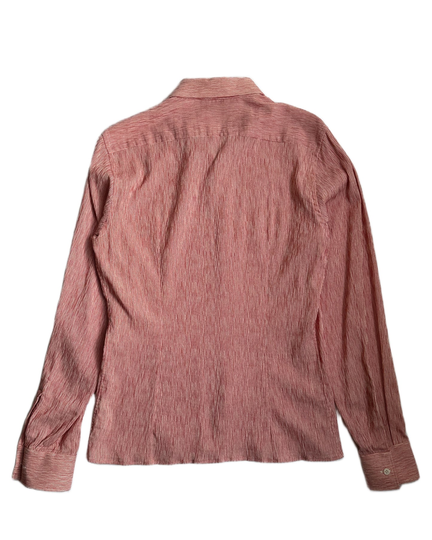 Prada Striped Button Up Shirt