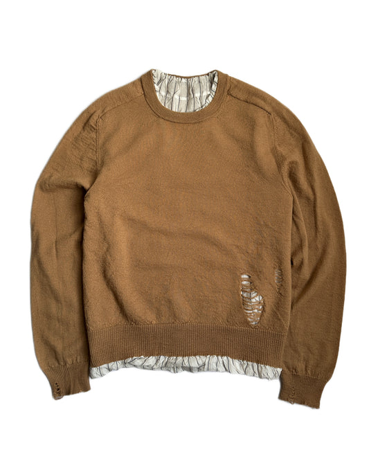 Maison Margiela Mixed Media Sweater