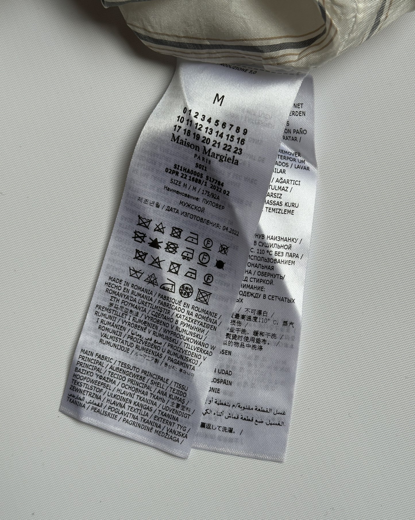 Maison Margiela Mixed Media Sweater