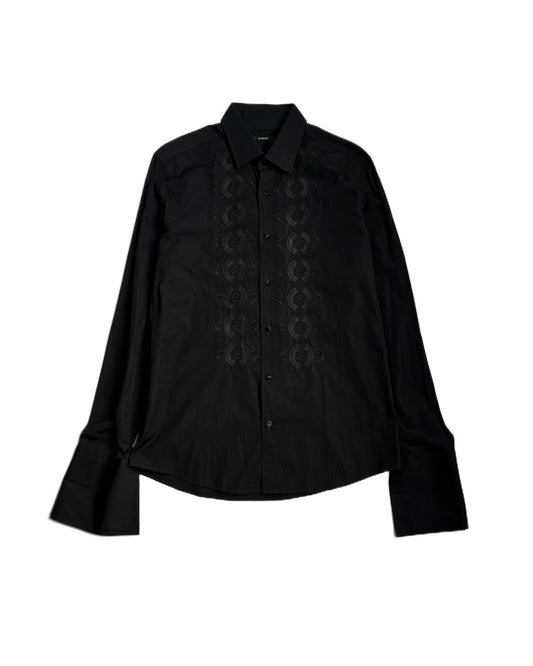 Gucci by Tom Ford Embroidered Tuxedo Shirt