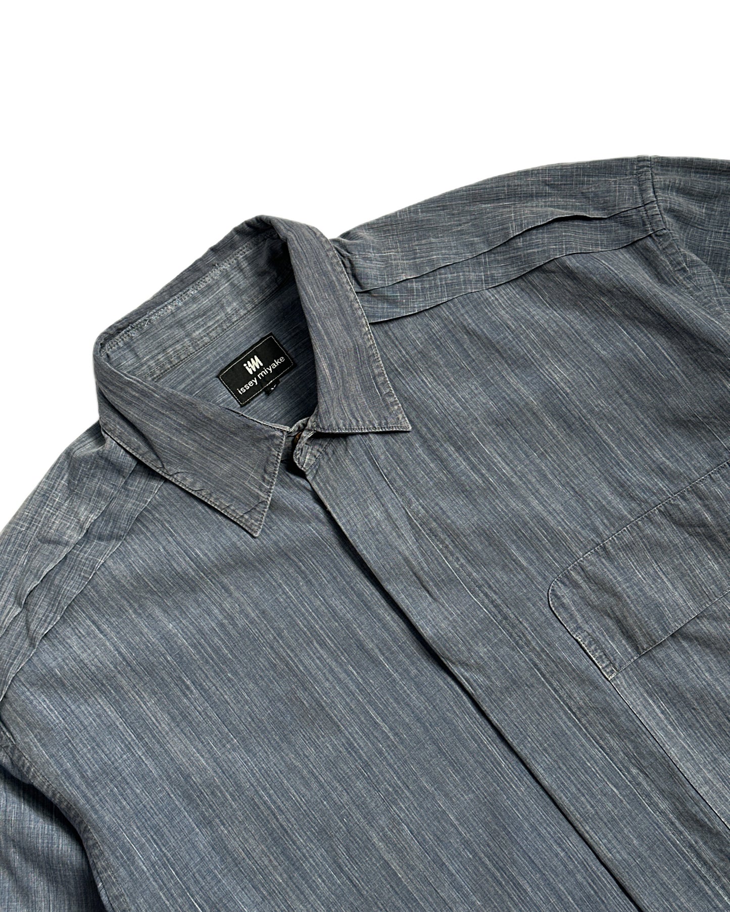 Issey Miyake Short Sleeve Button Up Shirt