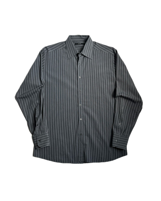 Gucci by Tom Ford Striped Button Up Shirt
