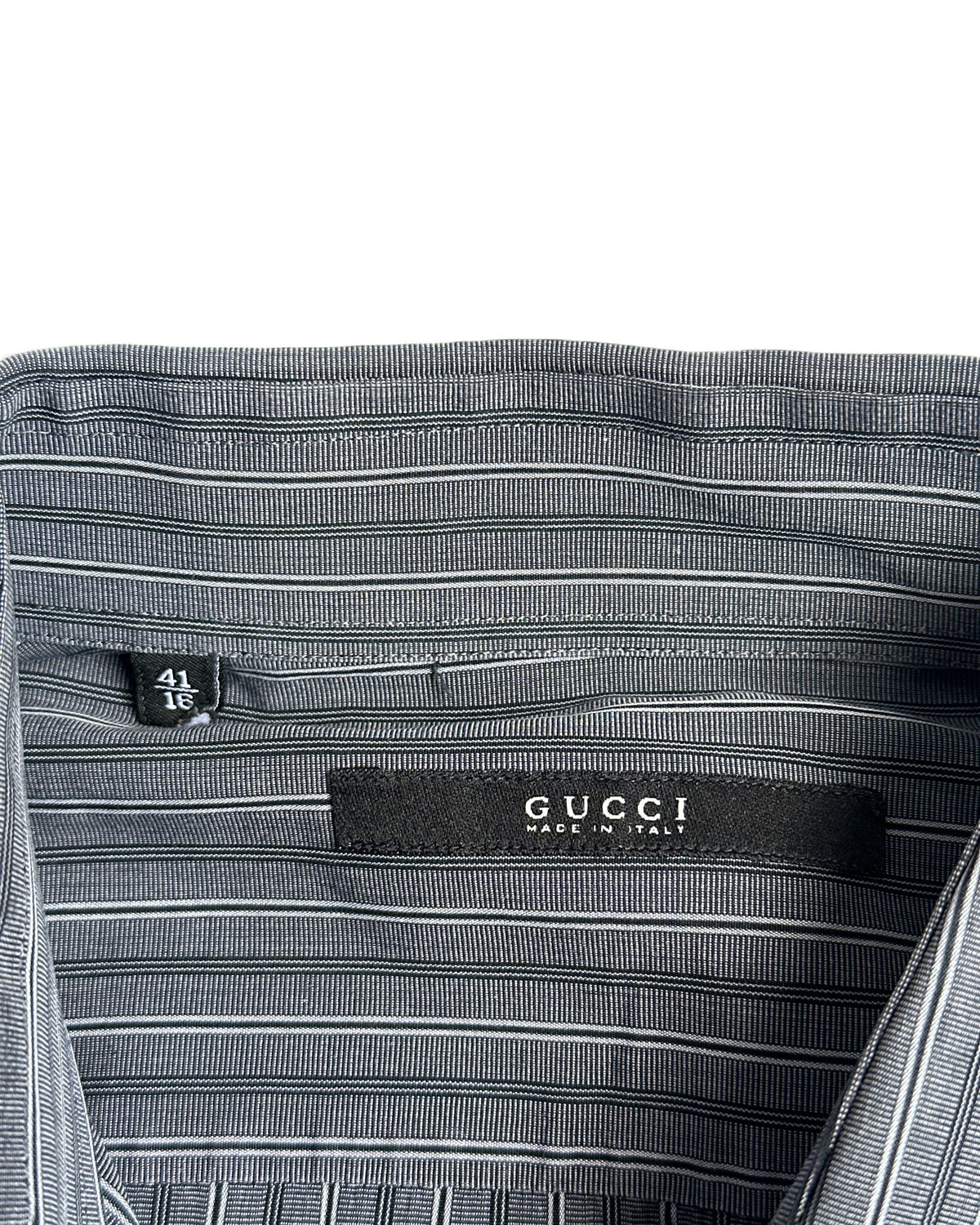Gucci by Tom Ford Striped Button Up Shirt