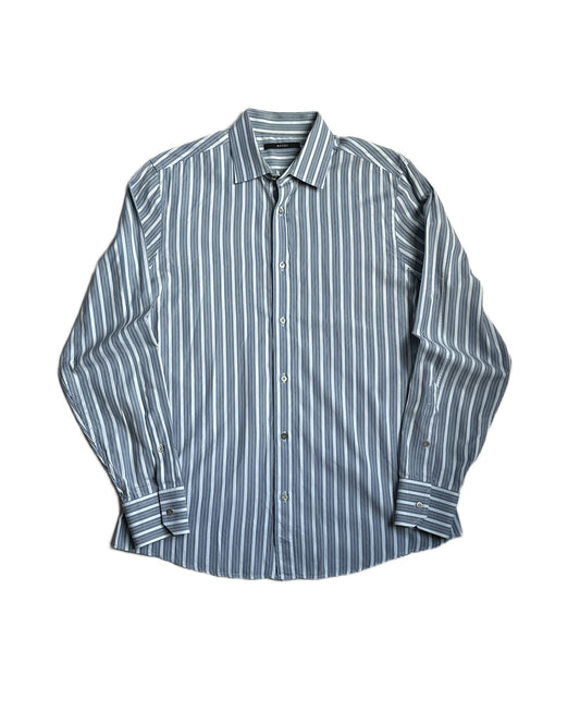 Gucci by Tom Ford Striped Button Up Shirt