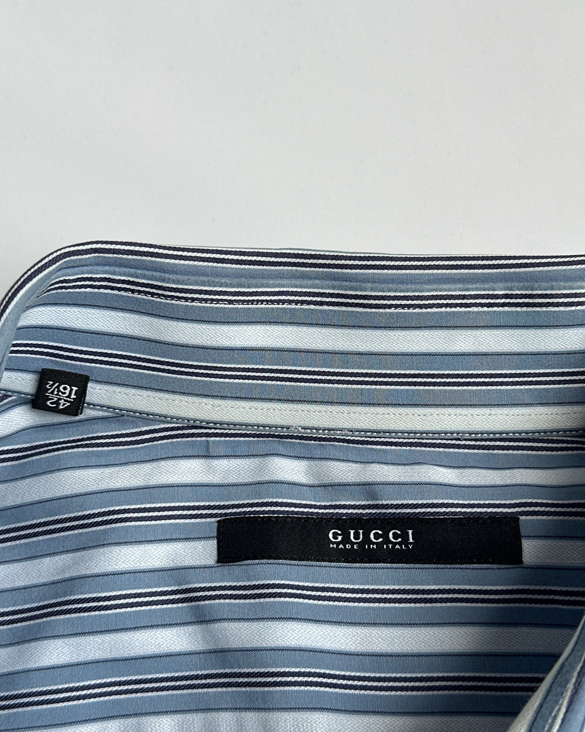 Gucci by Tom Ford Striped Button Up Shirt