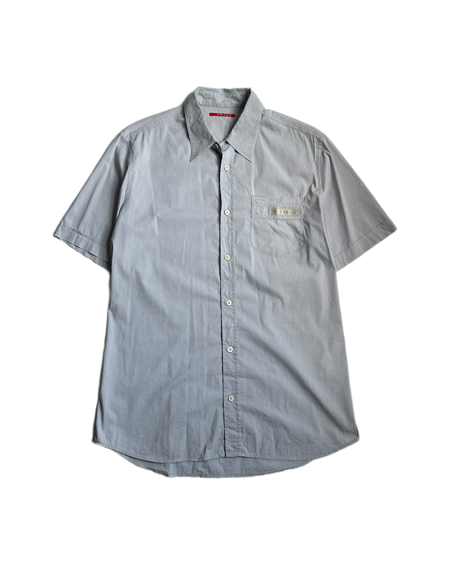 Prada Sport Short Sleeve Button Up Shirt