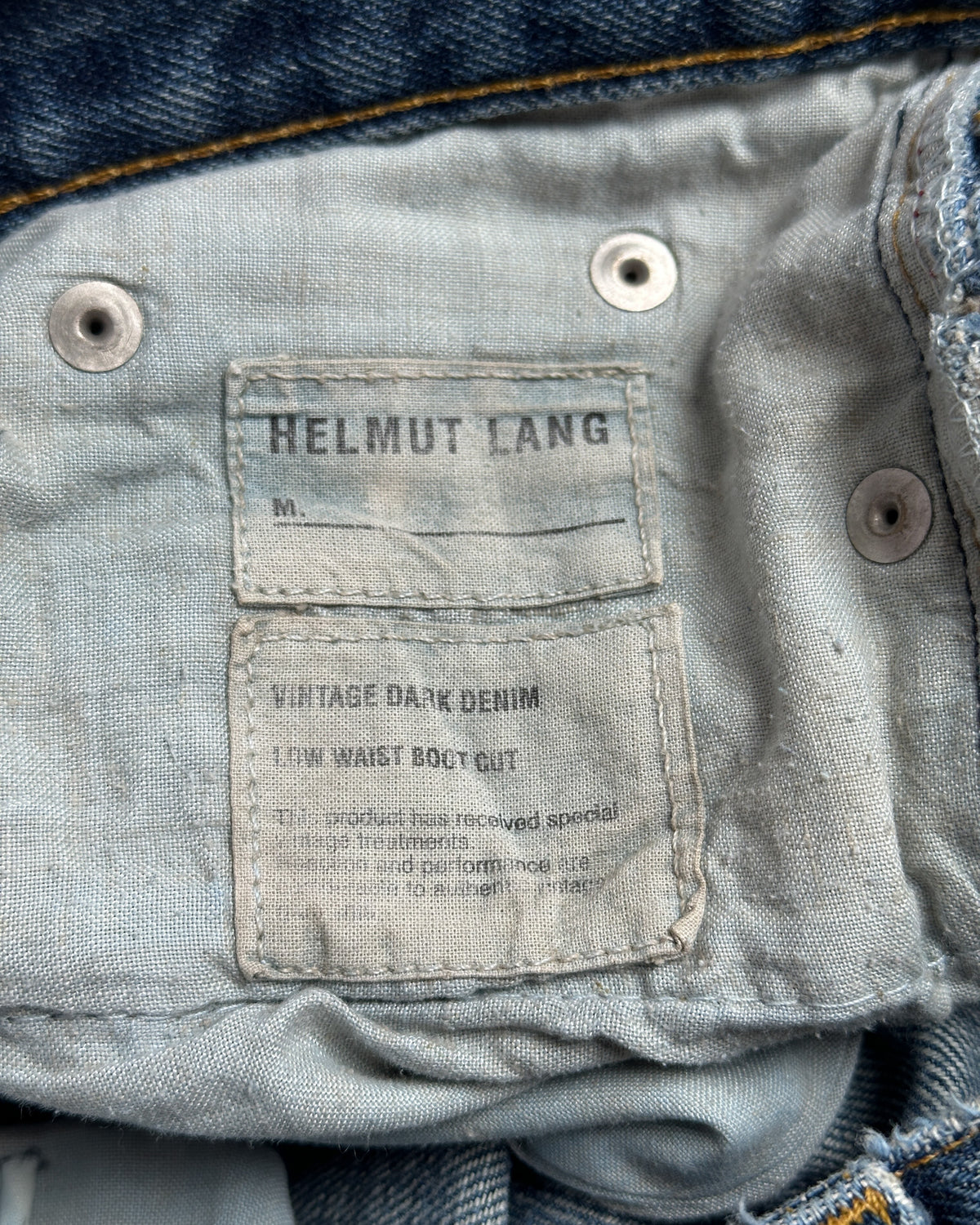Helmut Lang 2000s Bootcut Jeans