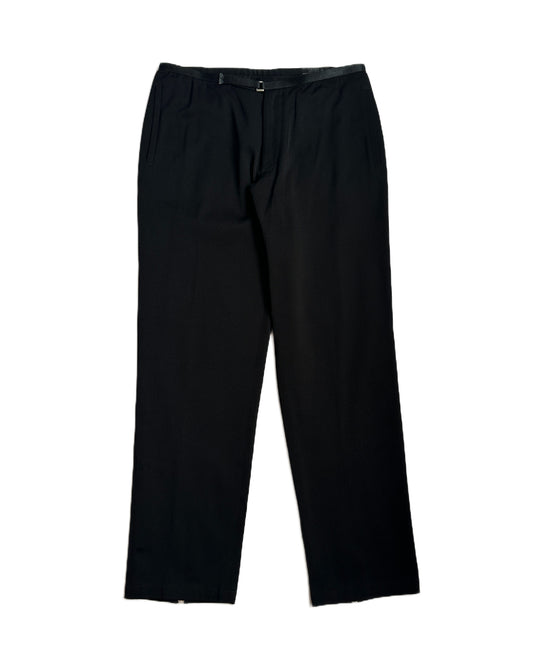 Prada SS 2000 Back Vertical Zip Technical Pants