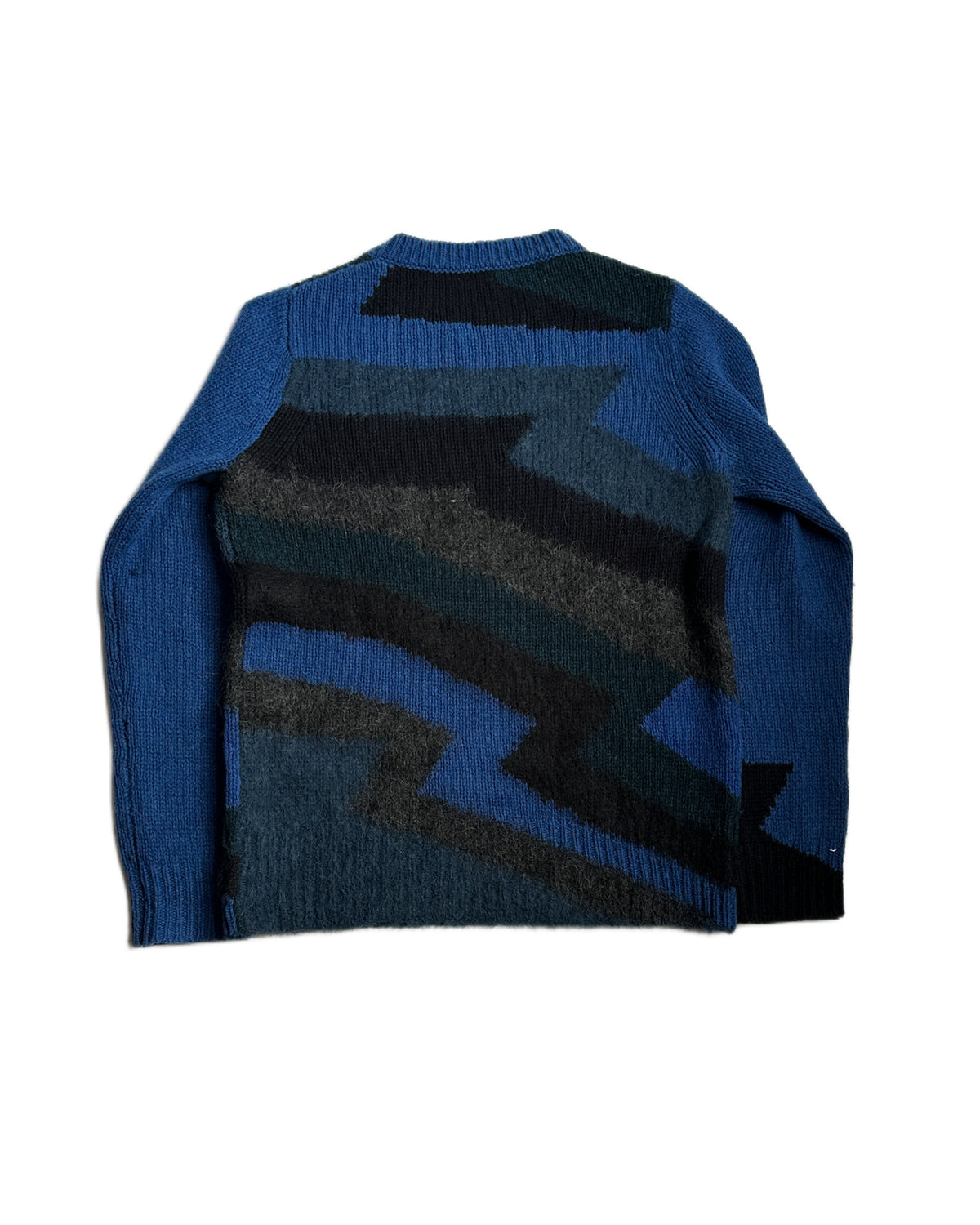 Dries Van Noten Abstract Pattern Knit Sweater