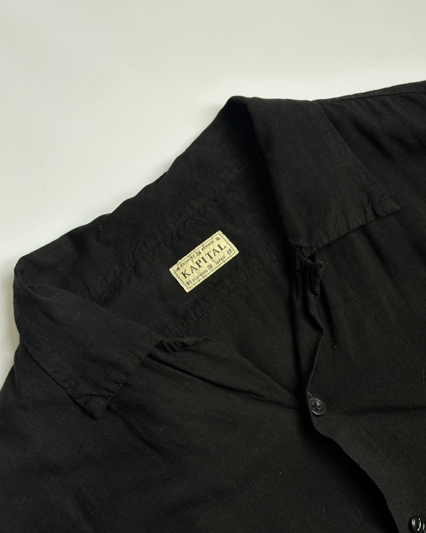 Kapital Oversized Camp Collar Shirt