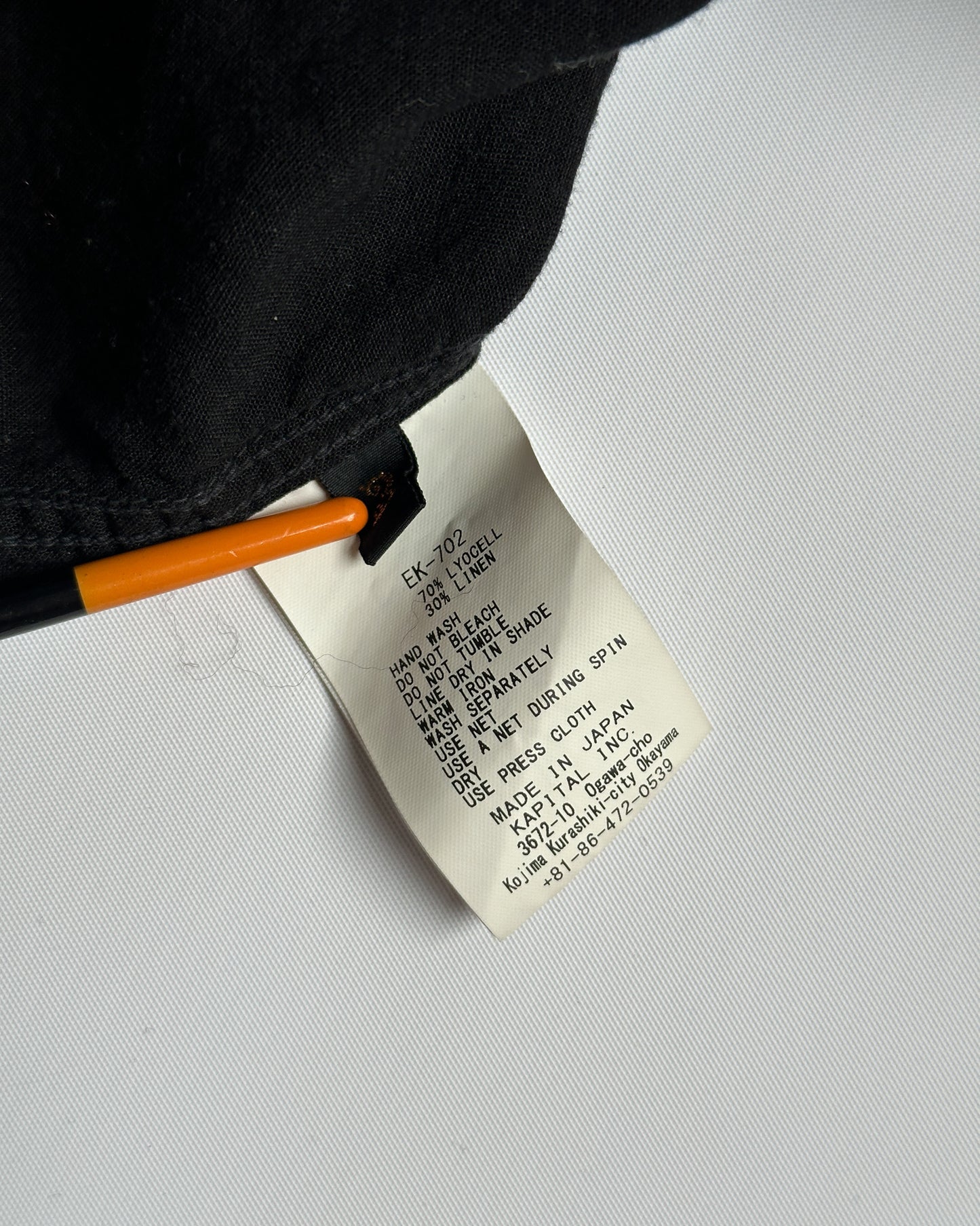 Kapital Oversized Camp Collar Shirt
