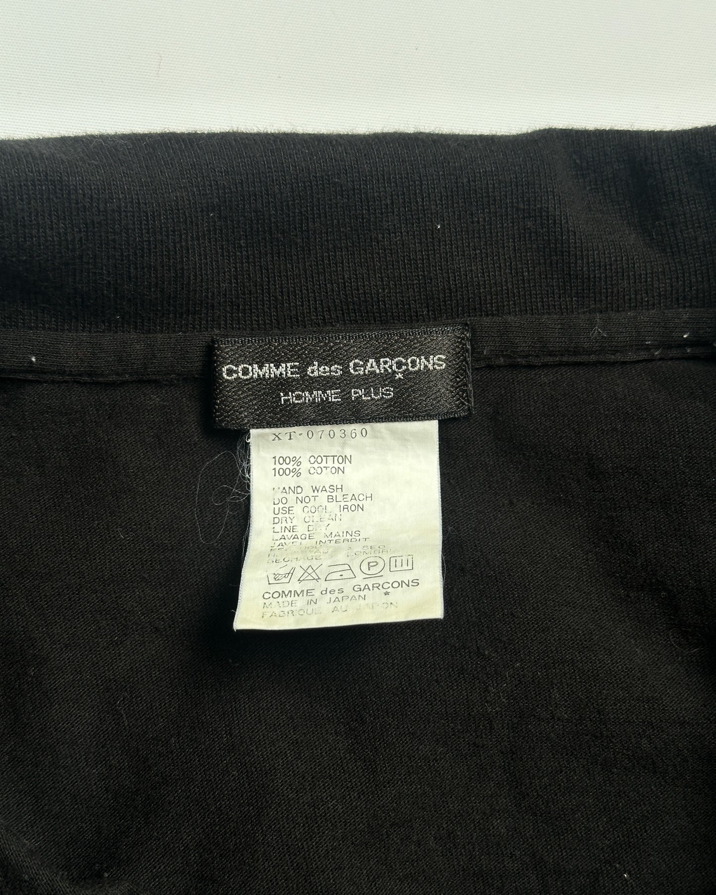 Comme des Garcons Homme Plus AD 1991 Polo
