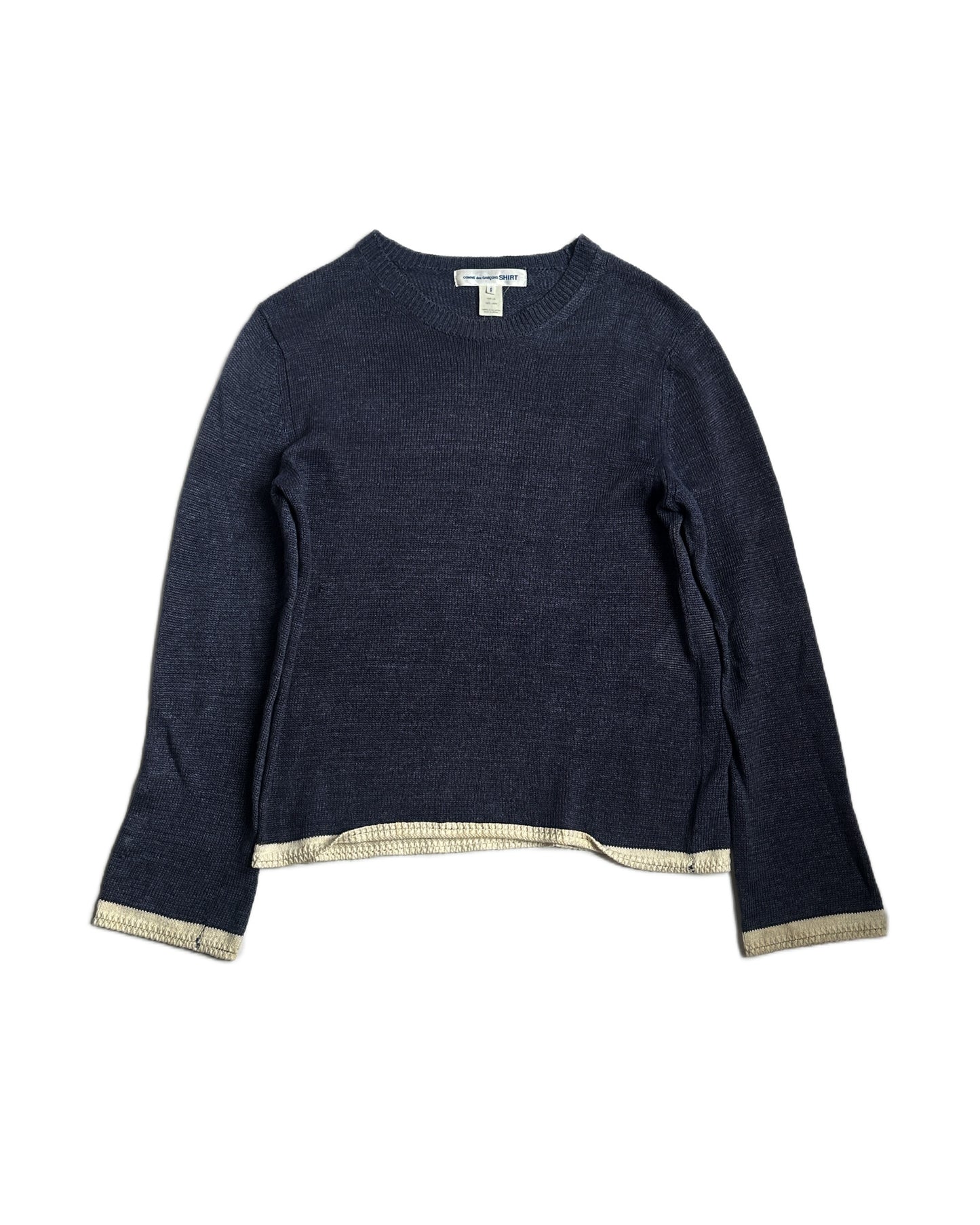 Comme des Garcons SHIRT Linen Sweater