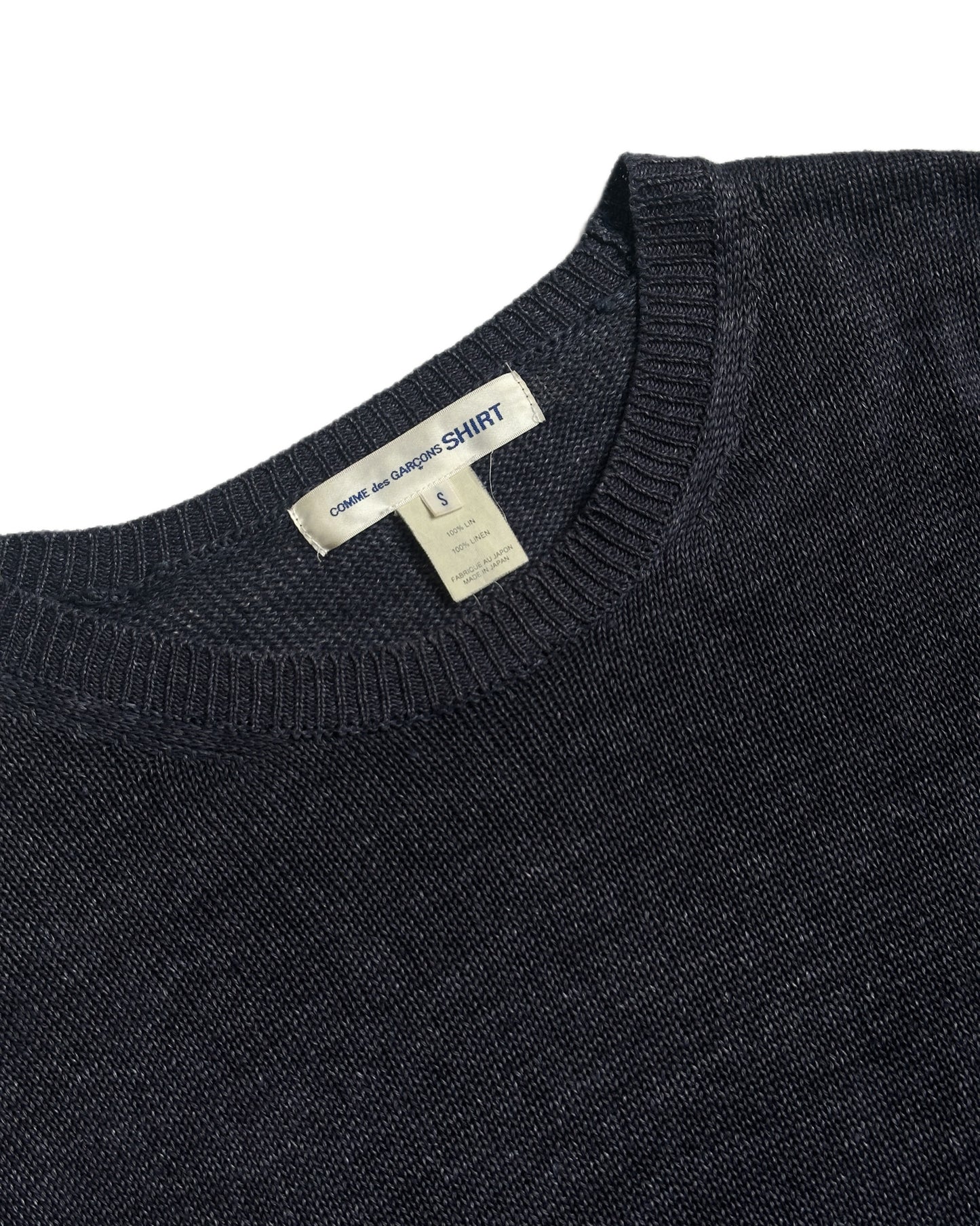 Comme des Garcons SHIRT Linen Sweater