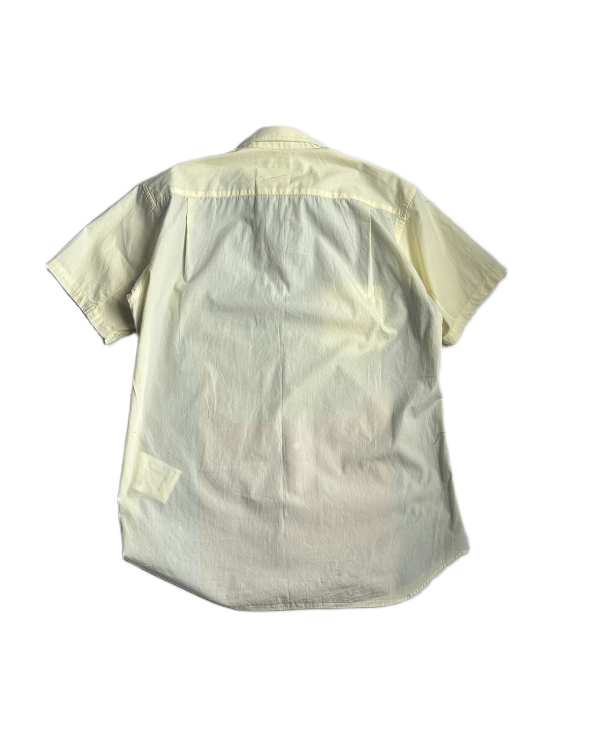 Comme des Garcons SHIRT Patchwork Reversible SS Button Up Shirt