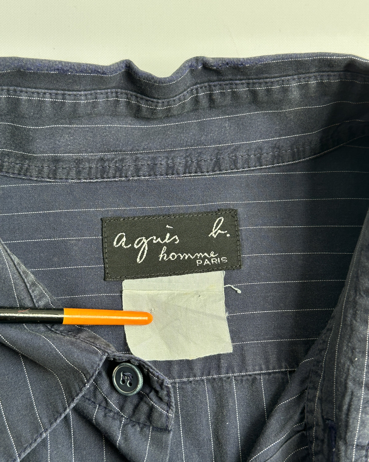 Vintage agnes B. Striped Button Up Shirt
