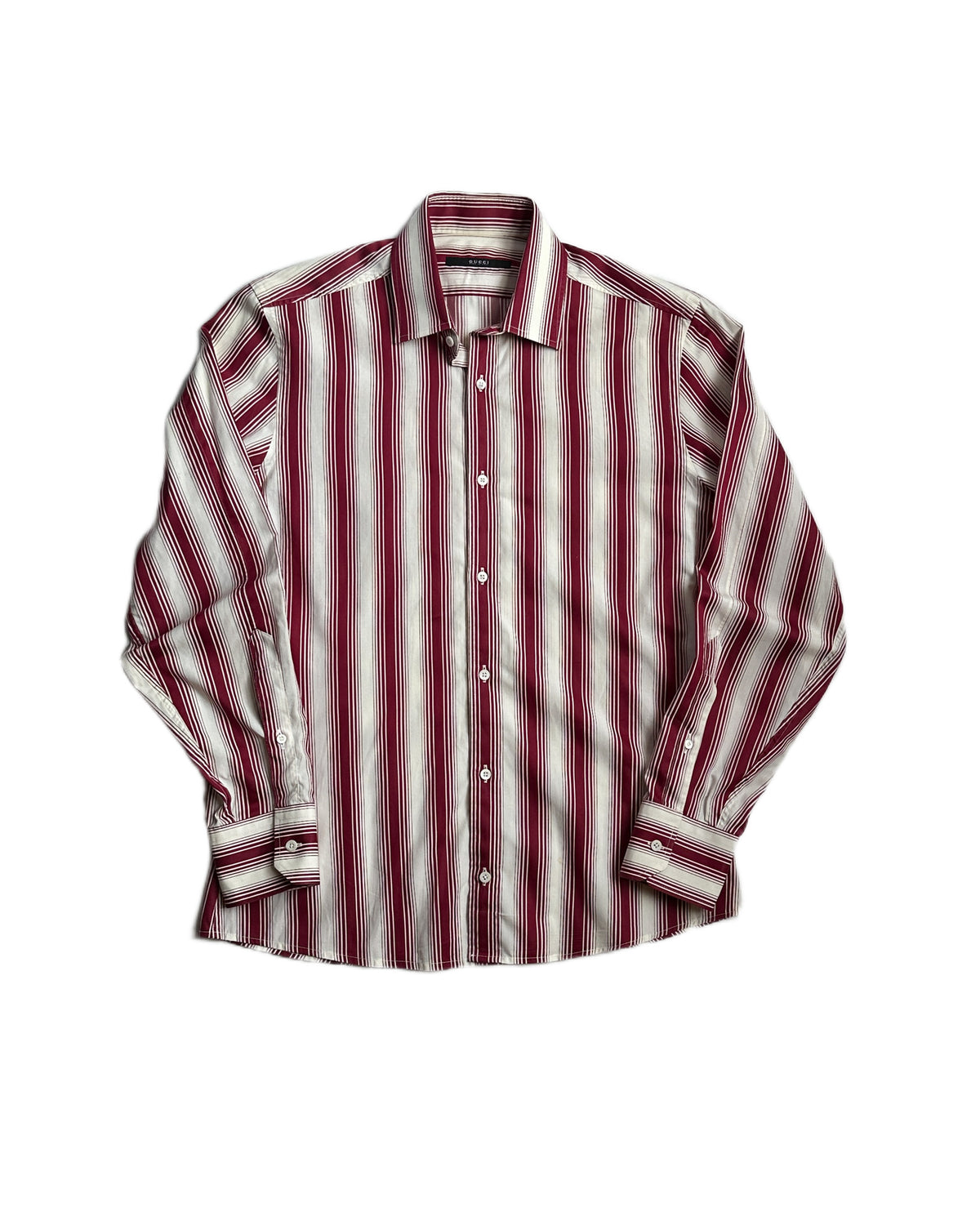 Gucci by Tom Ford Striped Button Up Shirt