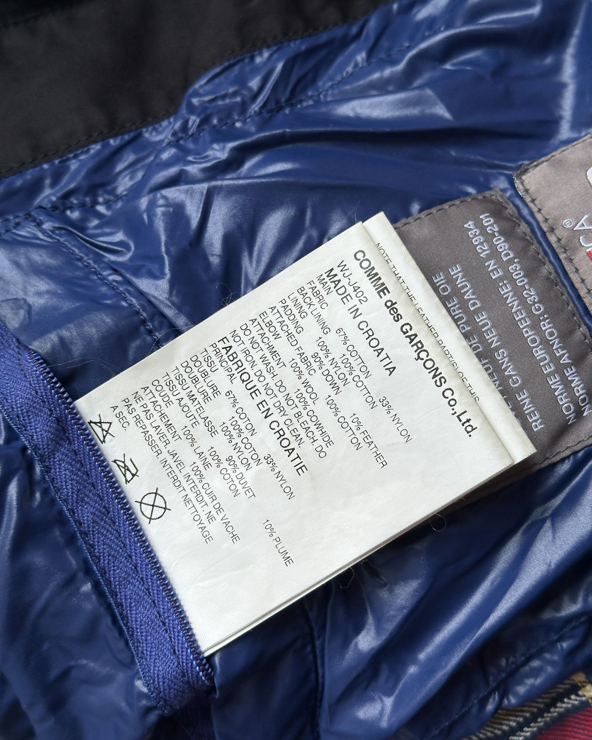 Junya Watanabe x Duvetica 2012 Puffer Jacket