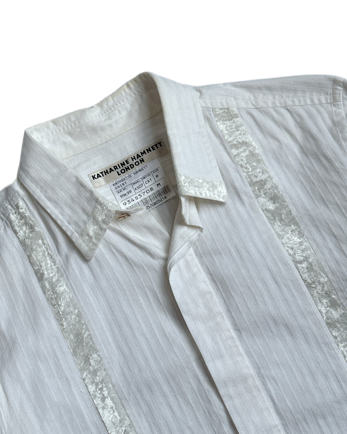 Katharine Hamnett Tuxedo Shirt