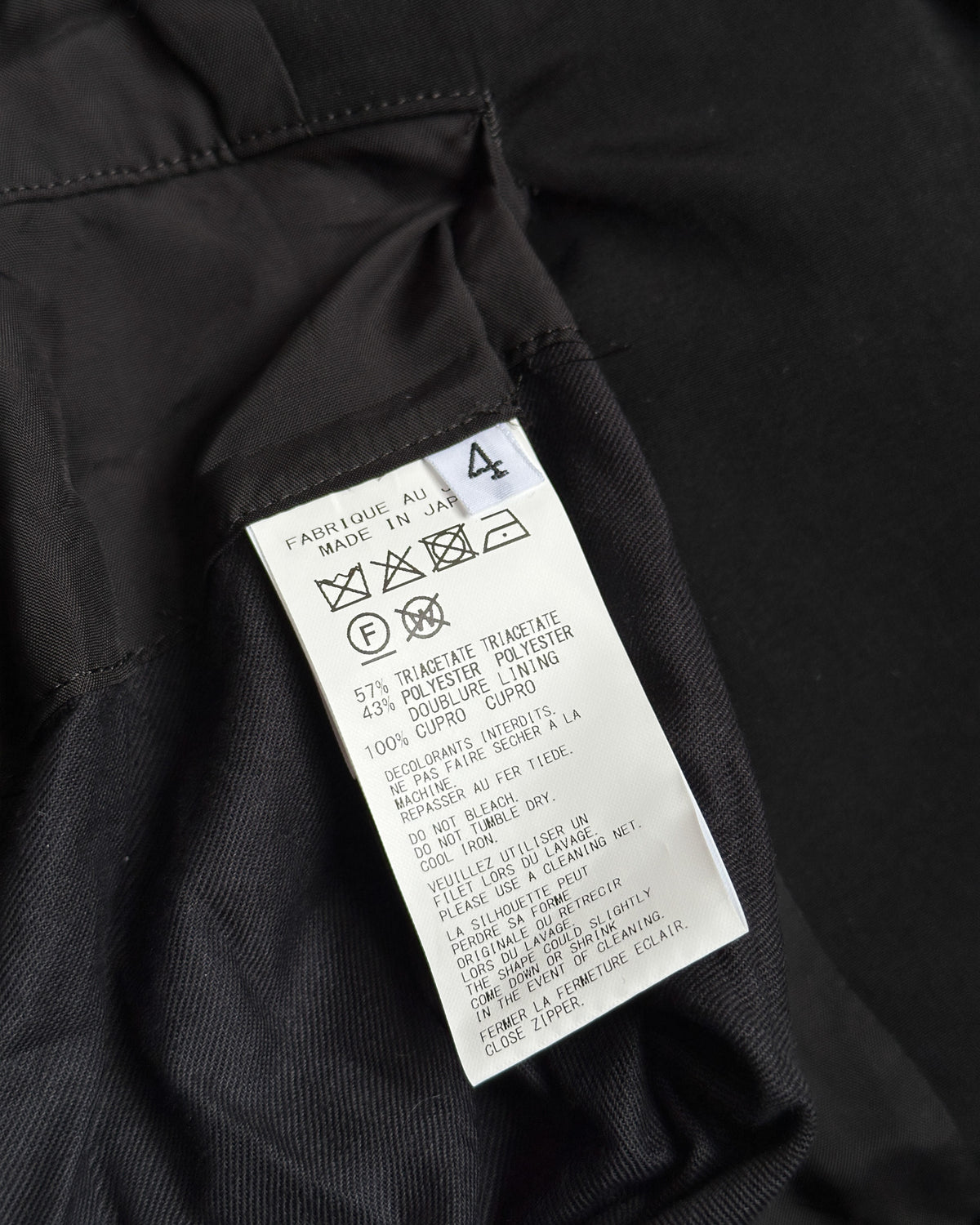 Yohji Yamamoto Zip Jacket