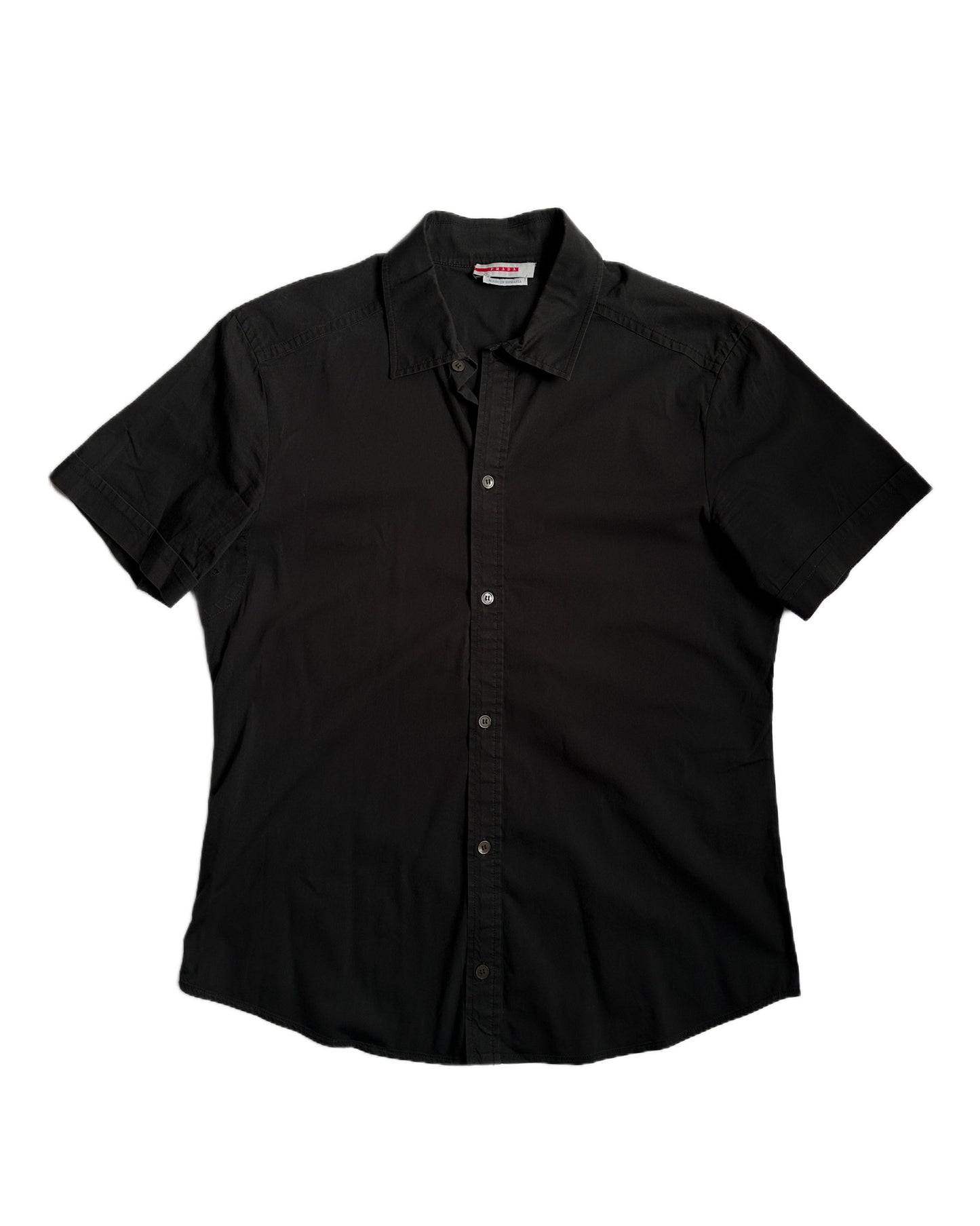 Prada Sport Short Sleeve Button Up Shirt