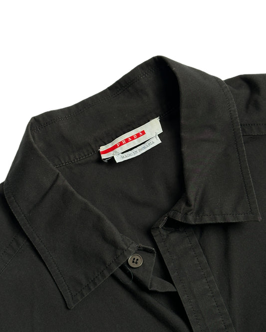 Prada Sport Short Sleeve Button Up Shirt