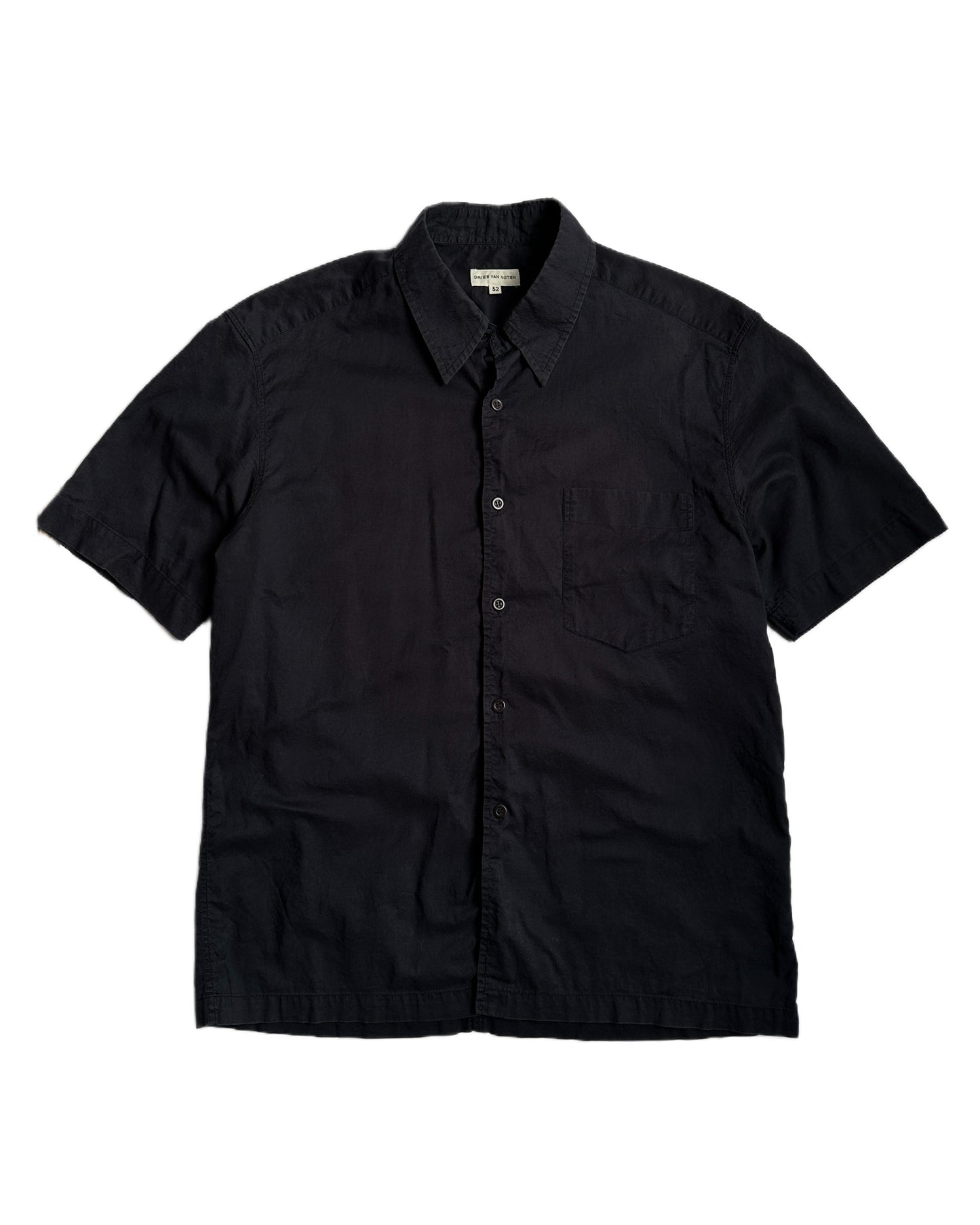 Vintage Dries Van Noten Short Sleeve Button Up Shirt