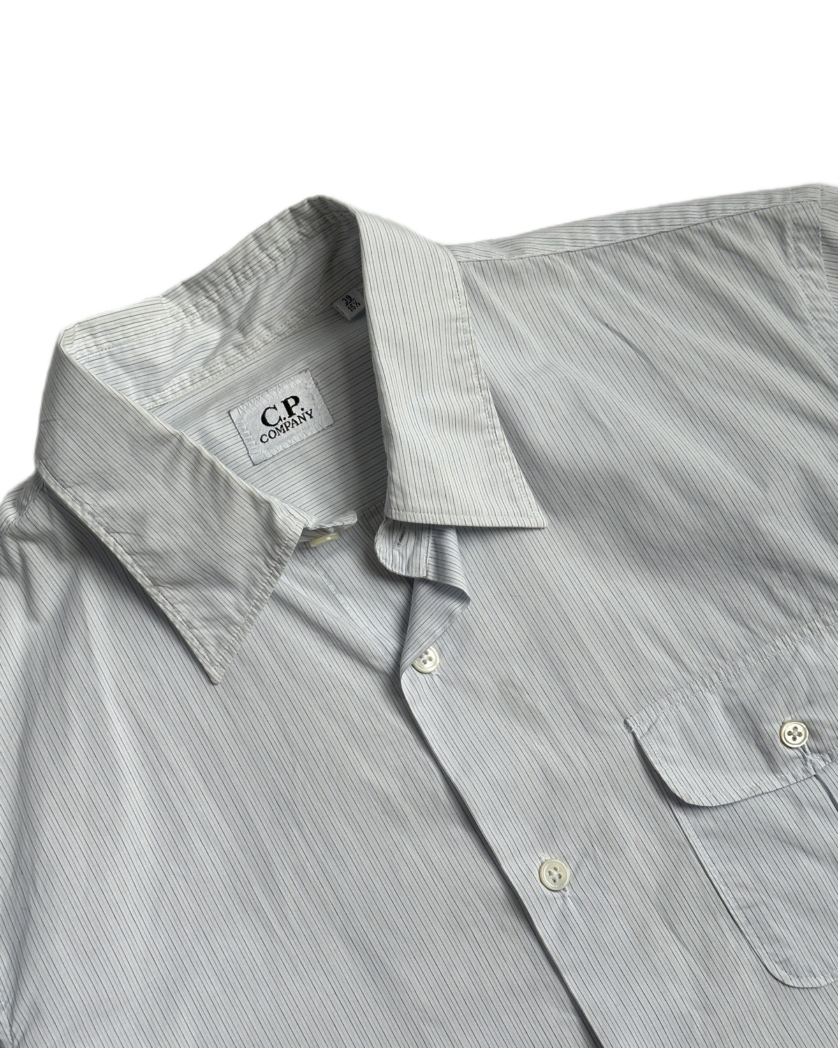 C.P. Company Striped Button Up Shirt