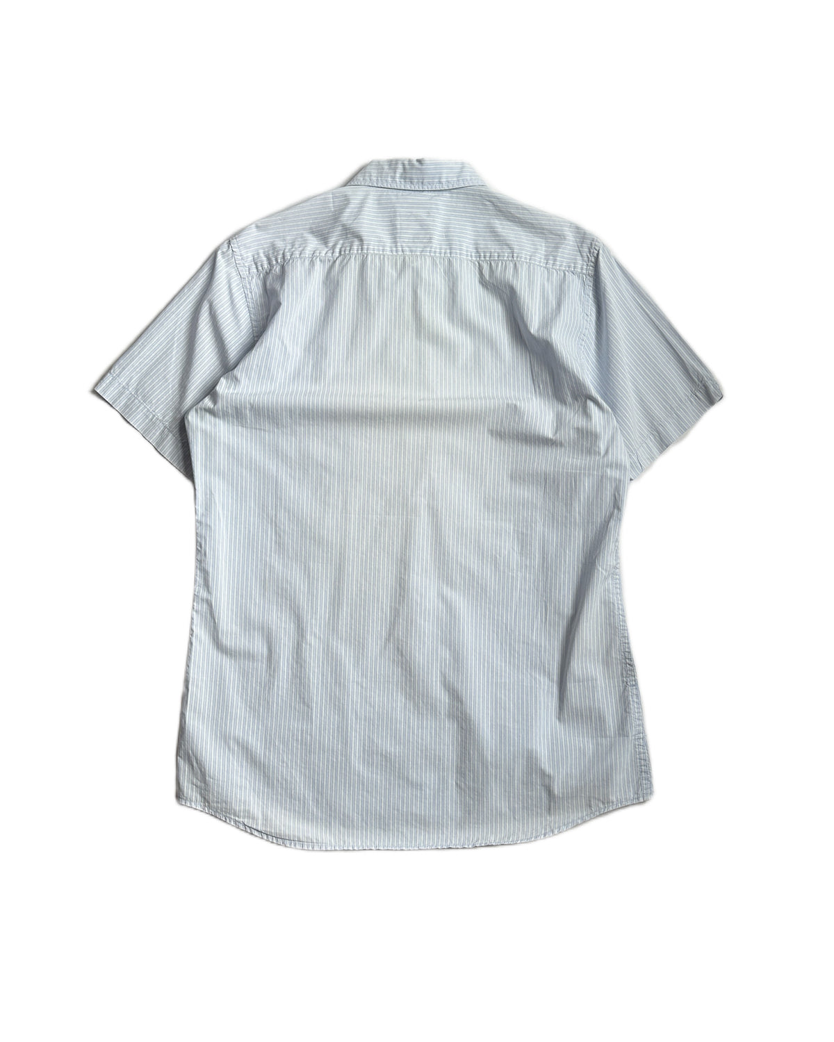 Vintage Stone Island Striped Short Sleeve Button Up Shirt