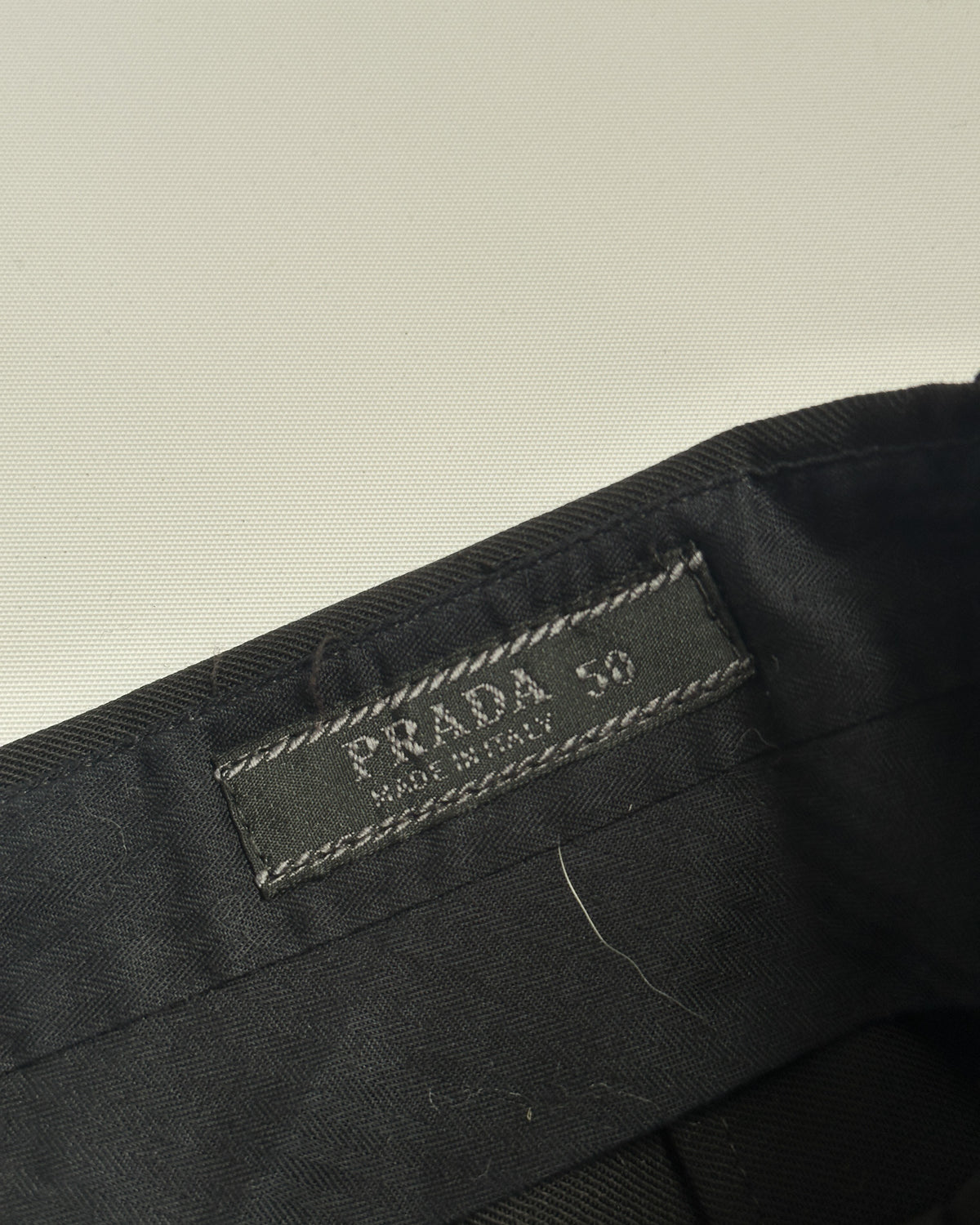 Prada Pleated Wool Trousers